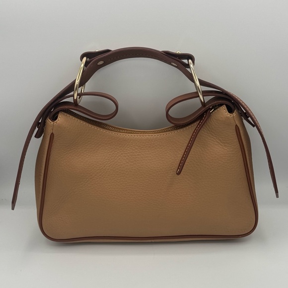 Dooney & Bourke 1975 Anniversary Collection Small East West Hobo Handbag Taupe - Picture 5 of 13